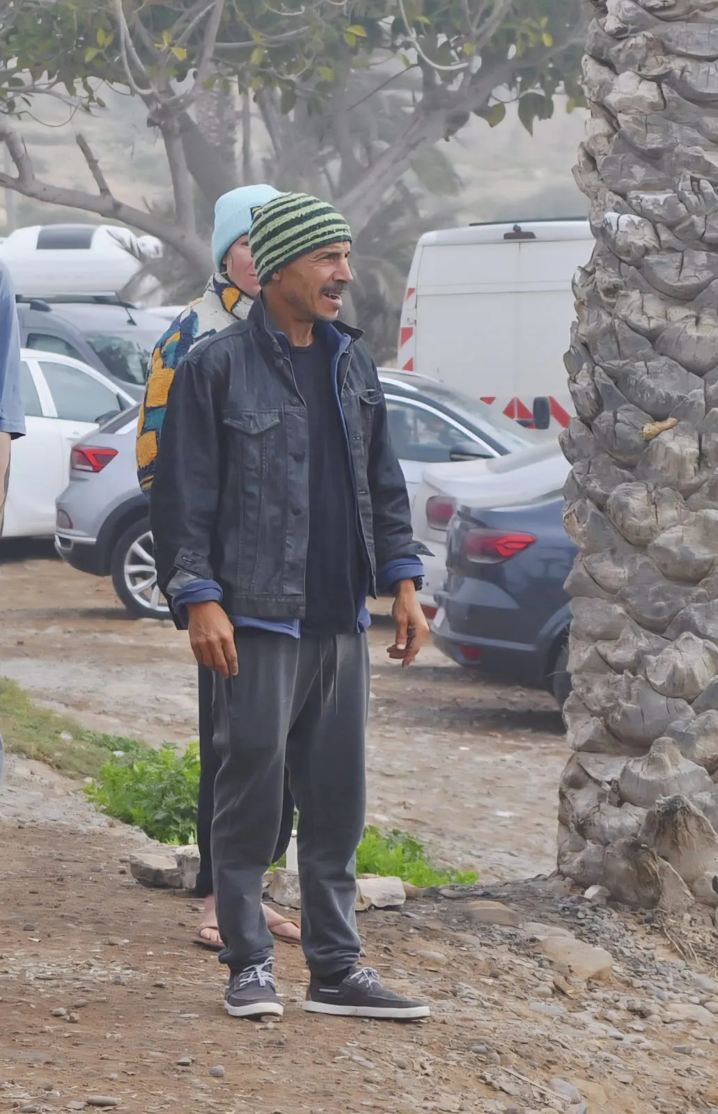 Ben Achir Yassni at a Moroccan Atlantic surf spot