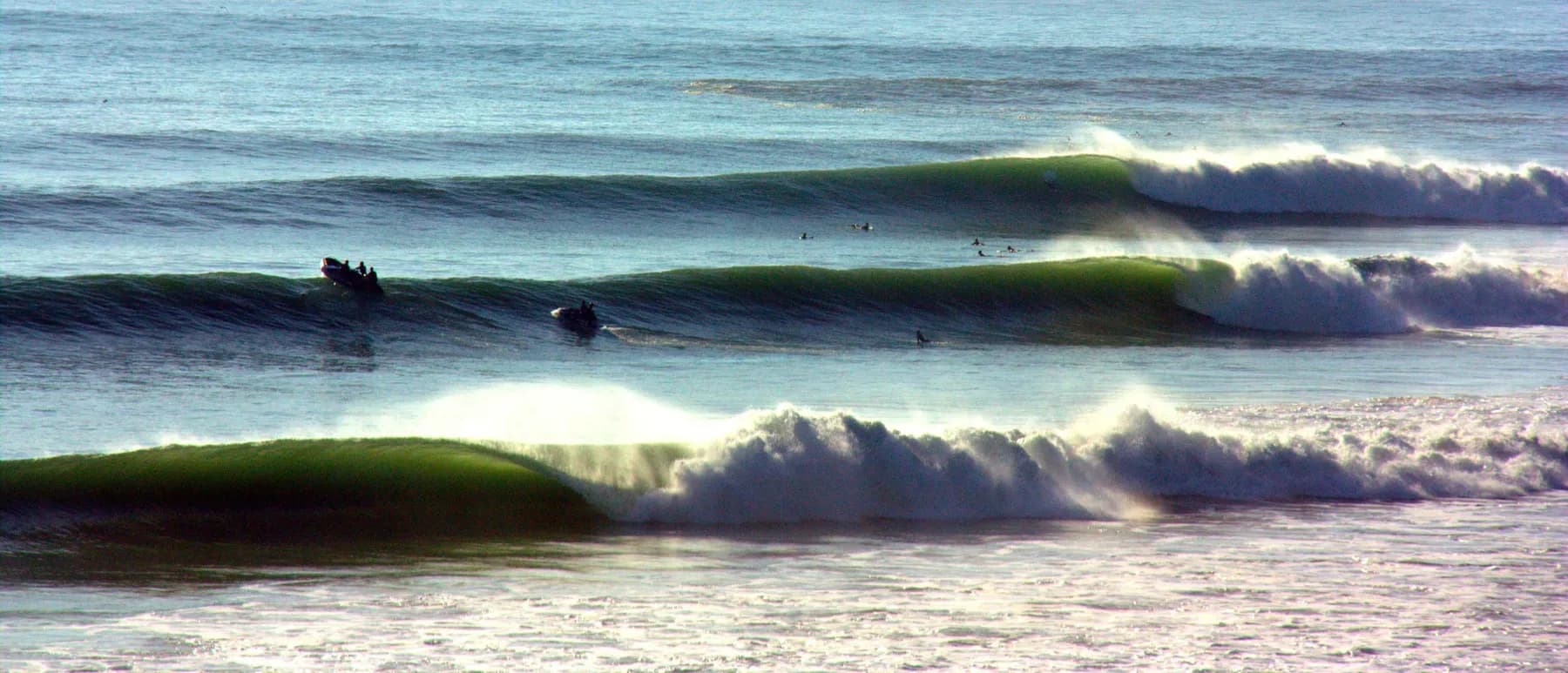 Large lines breaking at Mysteries near Taghazout